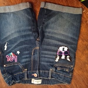 Jordache Blue Denim Shorts Girl's Size 10